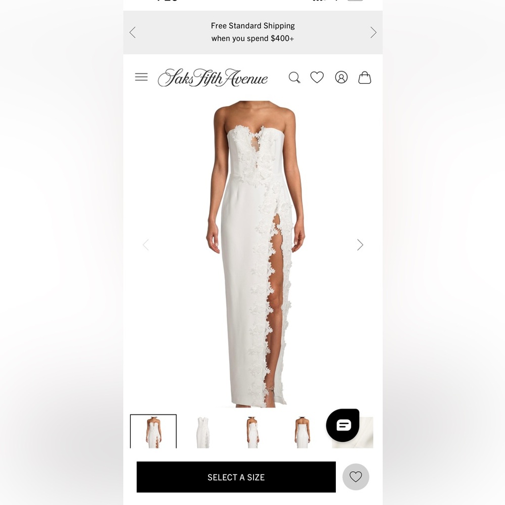 Sau Lee Florence white wedding dress